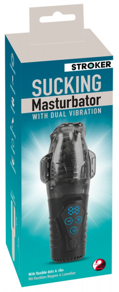 You2Toys Sucking Masturbator with Dual Vibration