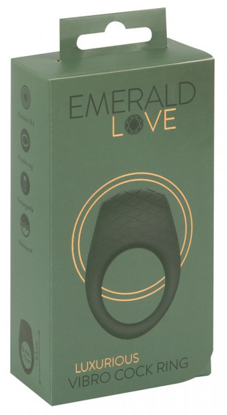 Emerald Love Luxurious Vibro Cock Ring