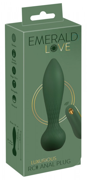 Emerald Love Luxurious RC Anal Plug