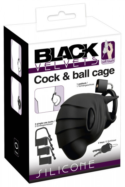 Black Velvets Cock &amp; Ball Cage