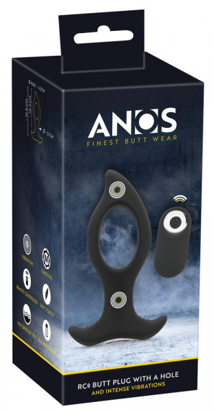 Anos RC Butt Plug with a Hole