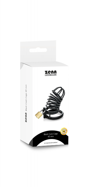 Zenn Black Cock Cage 45 mm